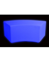 Banco Curvo Sensorial com Iluminação LED Banco Curvo Sensorial com Iluminação LED