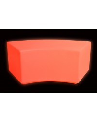 Banco Curvo Sensorial com Iluminação LED Banco Curvo Sensorial com Iluminação LED
