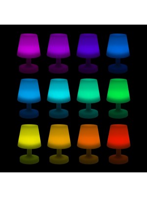 Candeeiro Sensorial com Mudança de Cor