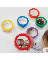 Copo com Lupa Arco-Íris - Conjunto de 6 Copos