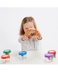 Copo com Lupa Arco-Íris - Conjunto de 6 Copos