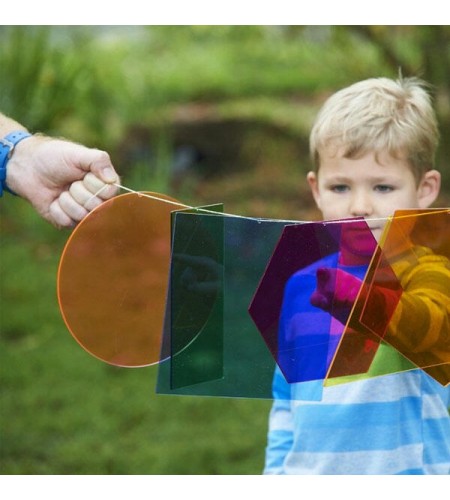 Figuras Geométricas Translúcidas XL - 6 Peças