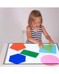 Figuras Geométricas Translúcidas XL - 6 Peças