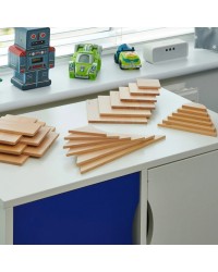 Conjunto de Painéis de Arquitetura Natural - 24 peças