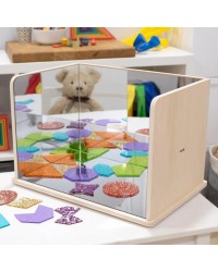 Espelho Exploratório de Madeira