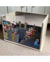 Espelho Exploratório de Madeira