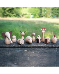Animais de Madeira Amigos
