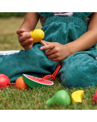 Frutas em Madeira para Enfiar