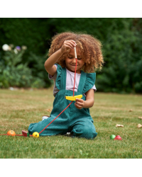 Frutas em Madeira para Enfiar