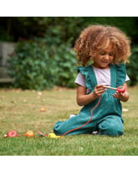 Frutas em Madeira para Enfiar