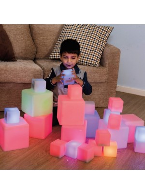 Blocos de Construção Luminosos Sensoriais