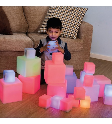 Blocos de Construção Luminosos Sensoriais