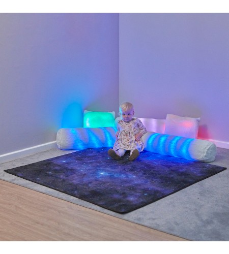 Tapete Sensorial com Fibras Ópticas Brilhantes - 100 cm