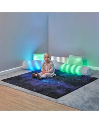 Tapete Sensorial com Fibras Ópticas Brilhantes - 100 cm