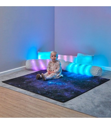 Tapete Sensorial com Fibras Ópticas Brilhantes - 200 cm