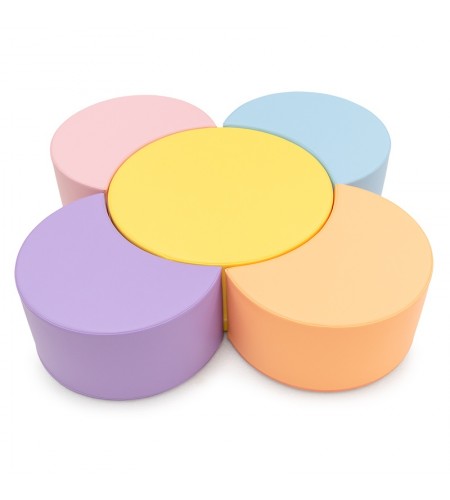 Mesa Flor com 4 Banquinhos Pétala