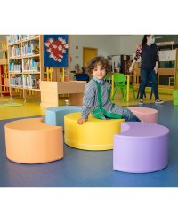 Mesa Flor com 4 Banquinhos Pétala