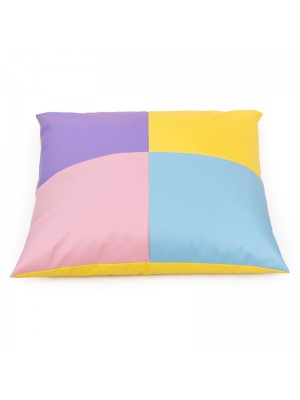 Puff Almofadão Gigante Quadrado 4 Cores