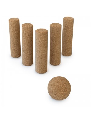 Jogo de Bowling de Cortiça