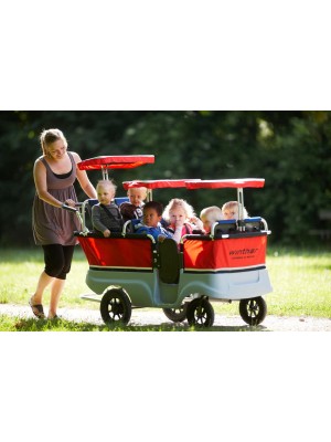 Autocarro para Transporte de 6 Crianças - Turtle Kiddy Bus