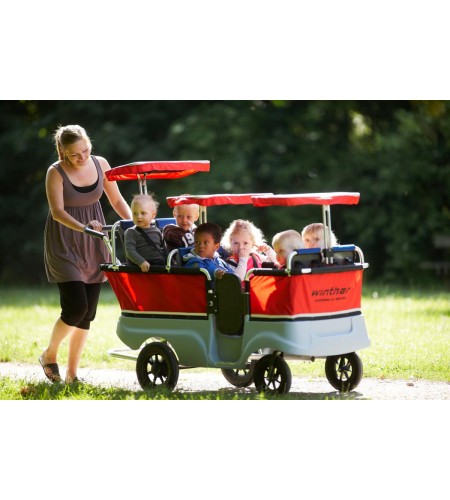 Autocarro para Transporte de 6 Crianças - Turtle Kiddy Bus