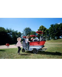 Autocarro para Transporte de 6 Crianças - Turtle Kiddy Bus