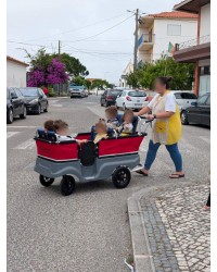 Autocarro para Transporte de 6 Crianças - Turtle Kiddy Bus Autocarro para Transporte de 6 Crianças - Turtle Kiddy Bus