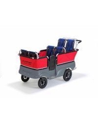 Autocarro para Transporte de 6 Crianças - Turtle Kiddy Bus